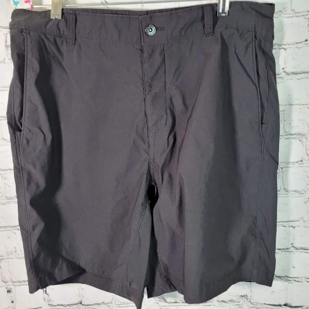 The North Face Chino Shorts Performance Black Fishing Hiking sz 34 Men's Outdoor